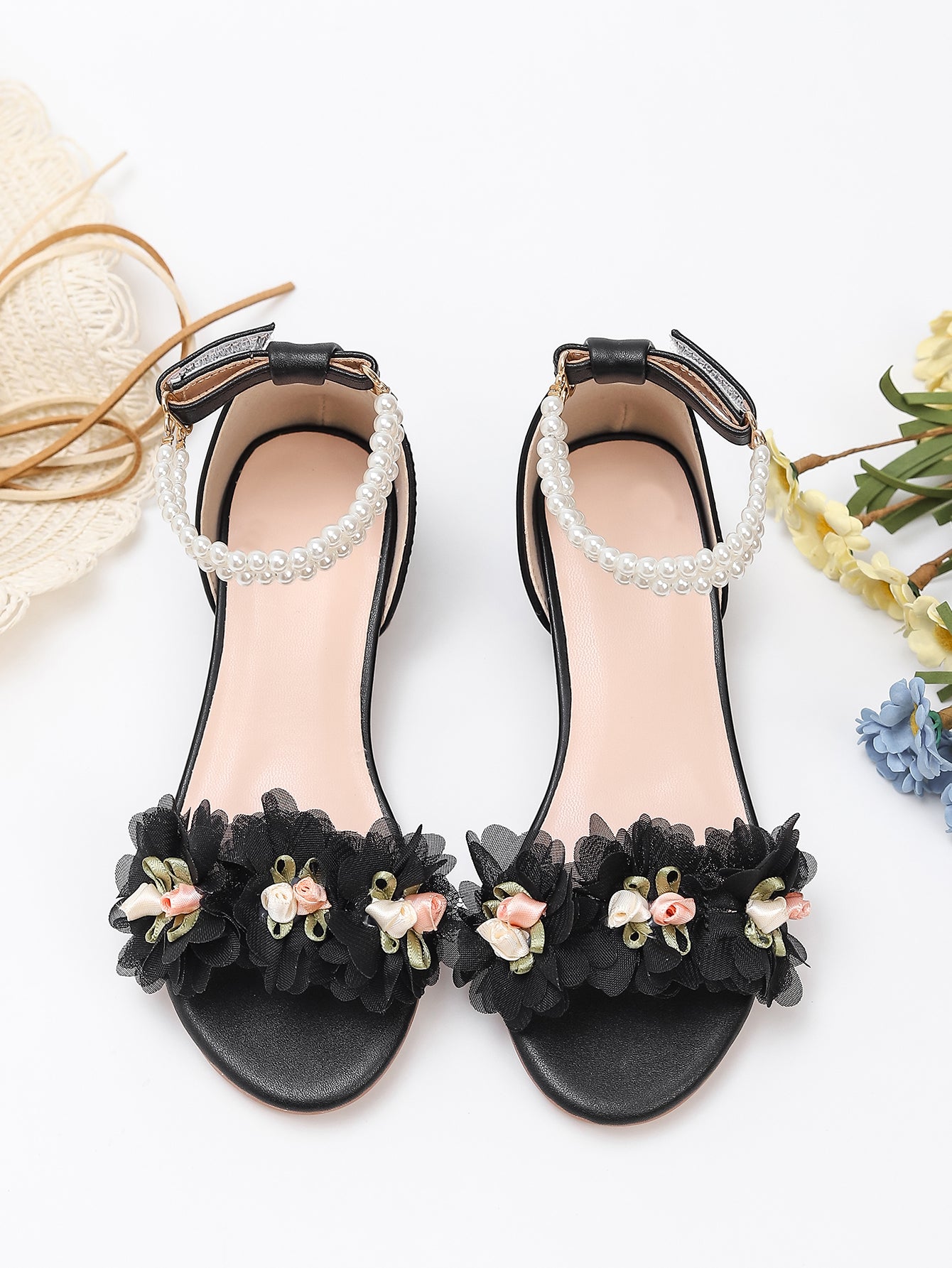 Princess Kids High Heels Shoes Kids Dress Party Leather Shoes Baby Girls Children's Shoes Enfants Wedding for Girl Gift