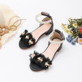 Princess Kids High Heels Shoes Kids Dress Party Leather Shoes Baby Girls Children's Shoes Enfants Wedding for Girl Gift