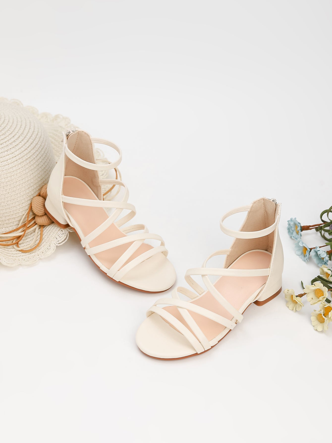 Princess Kids High Heels Shoes Kids Dress Party Leather Shoes Baby Girls Children's Shoes Enfants Wedding for Girl Gift